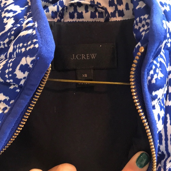 J crew blue fair isle excursion vest - Picture 4 of 4